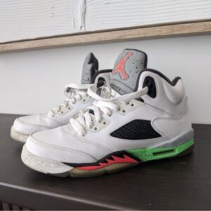 Nike Air Jordan 5 Retro Pro Stars Sneaker aka Poison Green Sneaker